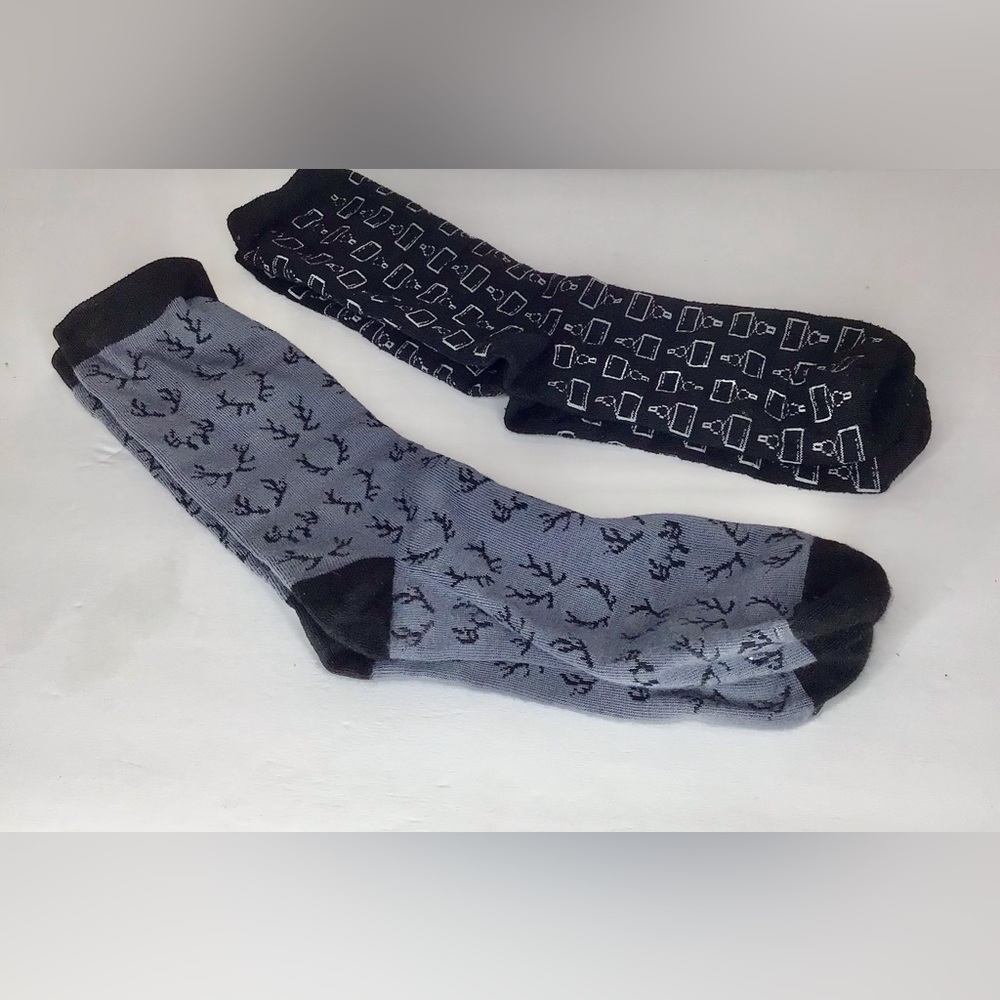 Men’s Decorative Socks Two Pair